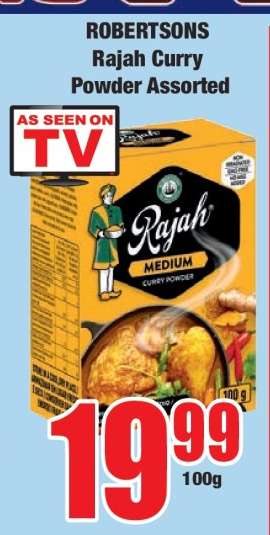 Rajah Curry Powder Assorted