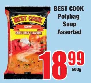 BEST COOK Polybag Soup Assorted