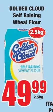 GOLDEN CLOUD SELF RAISING WHEAT FLOUR