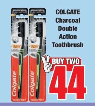 COLGATE Charcoal Double Action Toothbrush