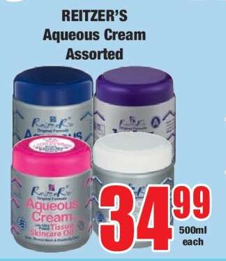 REITZER’S Aqueous Cream Assorted
