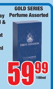 GOLD SERIES Perfume Assorted