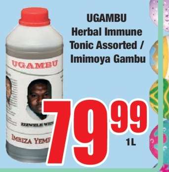 UGAMBU Herbal Immune Tonic Assorted / Imimoya Gambu