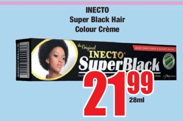 Inecto Super Black Hair Colour Creme