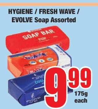 HYGIENE / FRESH WAVE / EVOLVE Soap Assorted