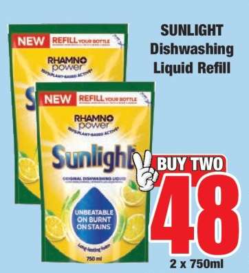 SUNLIGHT Dishwashing Liquid Refill