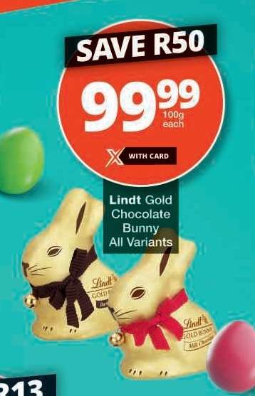 Lindt Gold Chocolate Bunny