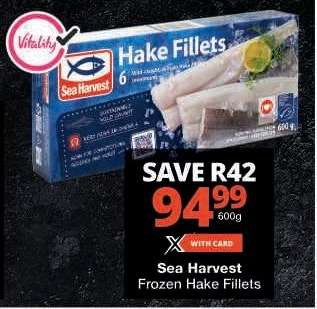 Sea Harvest Frozen Hake Fillets