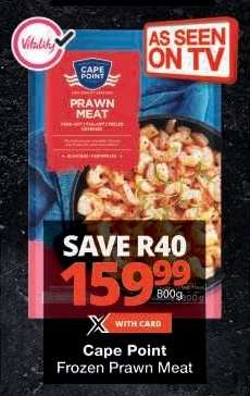 Cape Point Frozen Prawn Meat