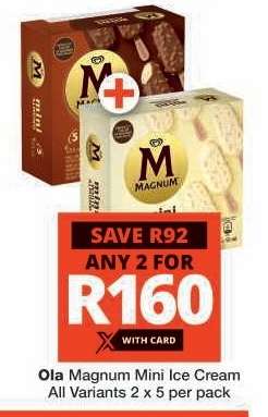 Ola Magnum Mini Ice Cream