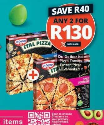 Dr. Oetker Ital Pizza Familia Frozen Pizza