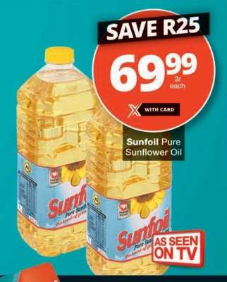 SUNFOIL Pure Sunflower Oil