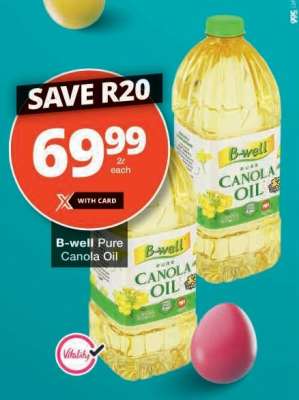 B-Well Pure Canola Oil