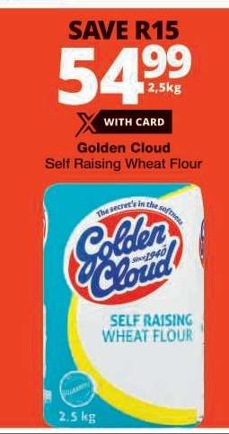 GOLDEN CLOUD SELF RAISING WHEAT FLOUR