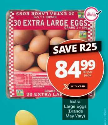 Extra Large Eggs