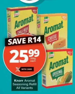 Knorr Aromat Seasoning Refill All Variants