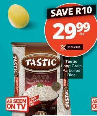 Tastic Long Grain Parboiled Rice