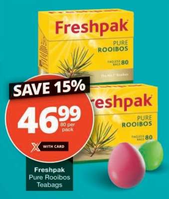 Freshpak Pure Rooibos Teabags