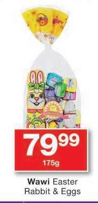 Wawi Easter Rabbit & Eggs