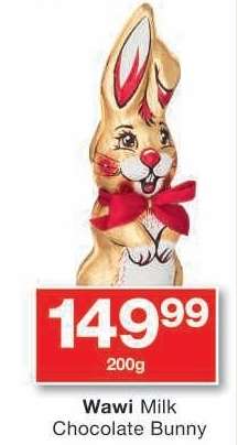 Wawi Milk Chocolate Bunny