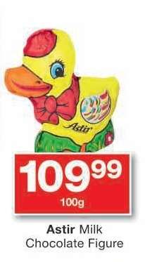 Astir Milk Chocolate Figure