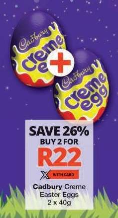 Cadbury Creme Easter Eggs