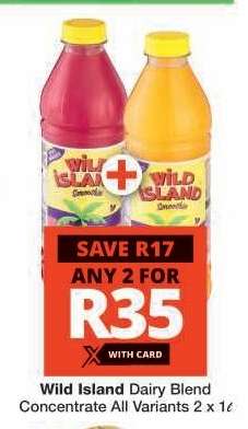 WILD ISLAND DAIRY BLEND CONCENTRATE