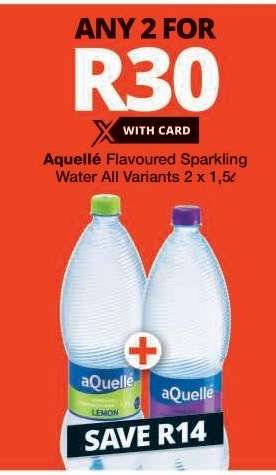 aQuellé Flavoured Sparkling Water
