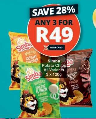 SIMBA POTATO CHIPS