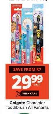 Colgate Character Toothbrush All Variants
