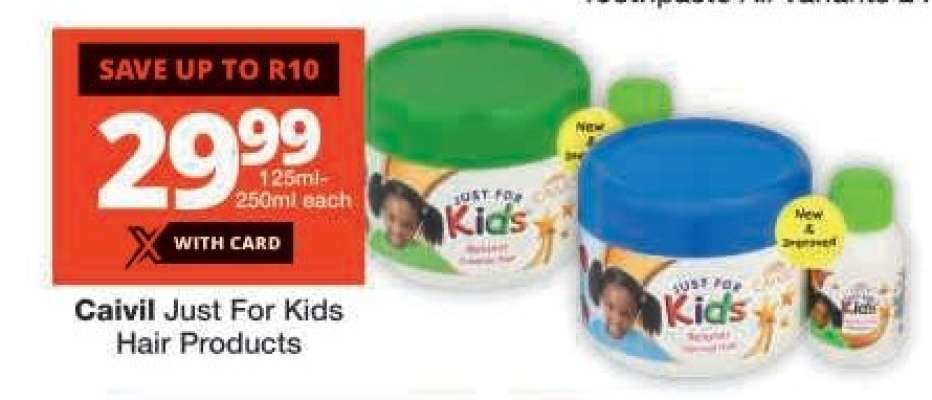 Caivil Just For Kids Hair Products