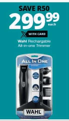 Wahl Rechargeable All-in-one Trimmer