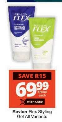 Revlon Flex Styling Gel All Variants