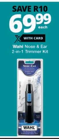 Wahl Nose & Ear 2-in-1 Trimmer Kit