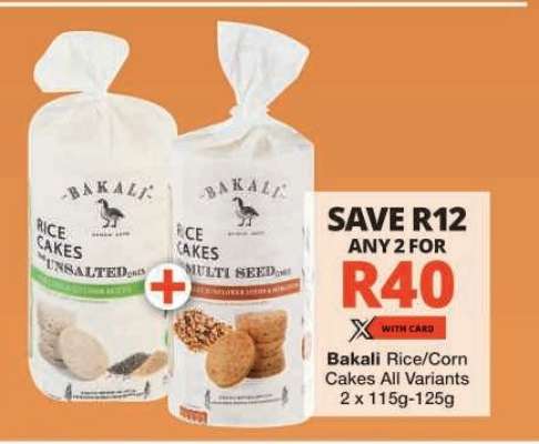 Bakali Rice/Corn Cakes