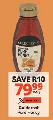 Goldcrest Pure Honey