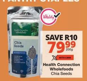 Health Connection Wholefoods Chia Seeds
