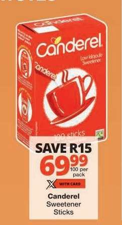 Canderel Sweetener Sticks