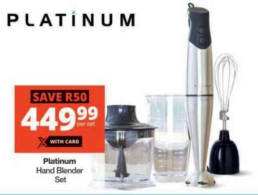 Platinum Hand Blender Set