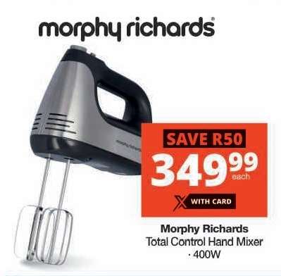 Morphy Richards Total Control Hand Mixer