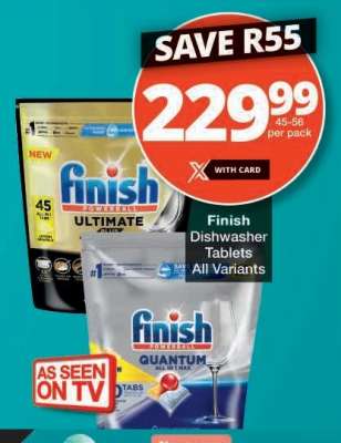 Finish Dishwasher Tablets