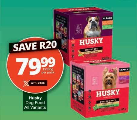 Husky Dog Food All Variants