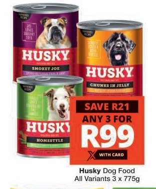 Husky Dog Food