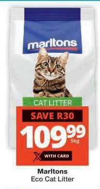 Marltons Eco Cat Litter
