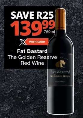 Fat Bastard The Golden Reserve Red Wine