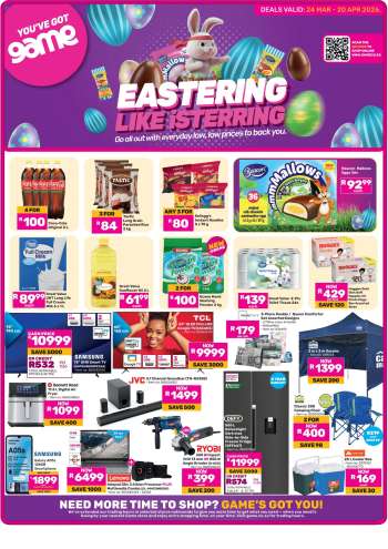 Game catalogue  - 24/03/2026 - 20/04/2026.