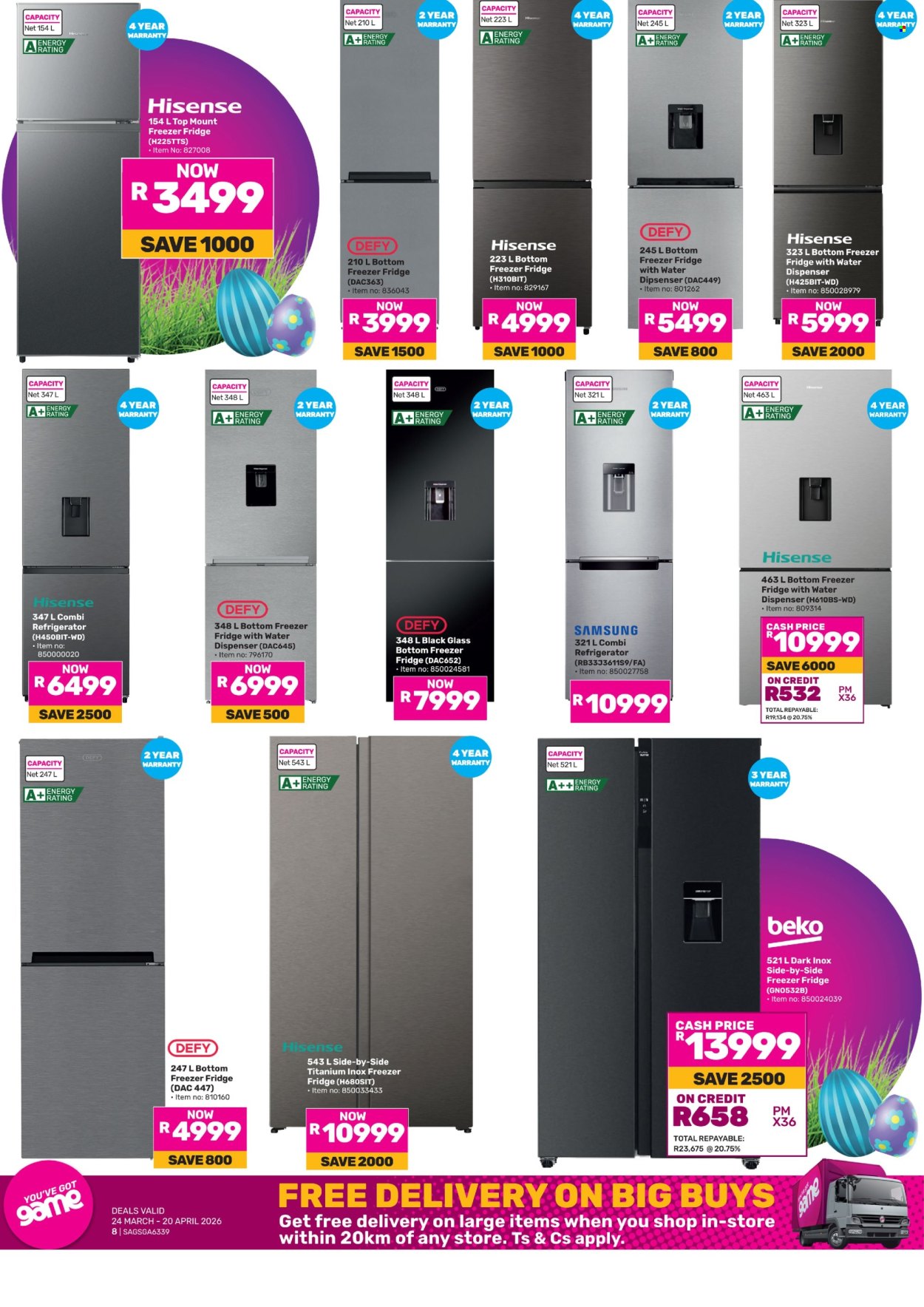 Game specials - 24/03/2026 - 20/04/2026. Page 8