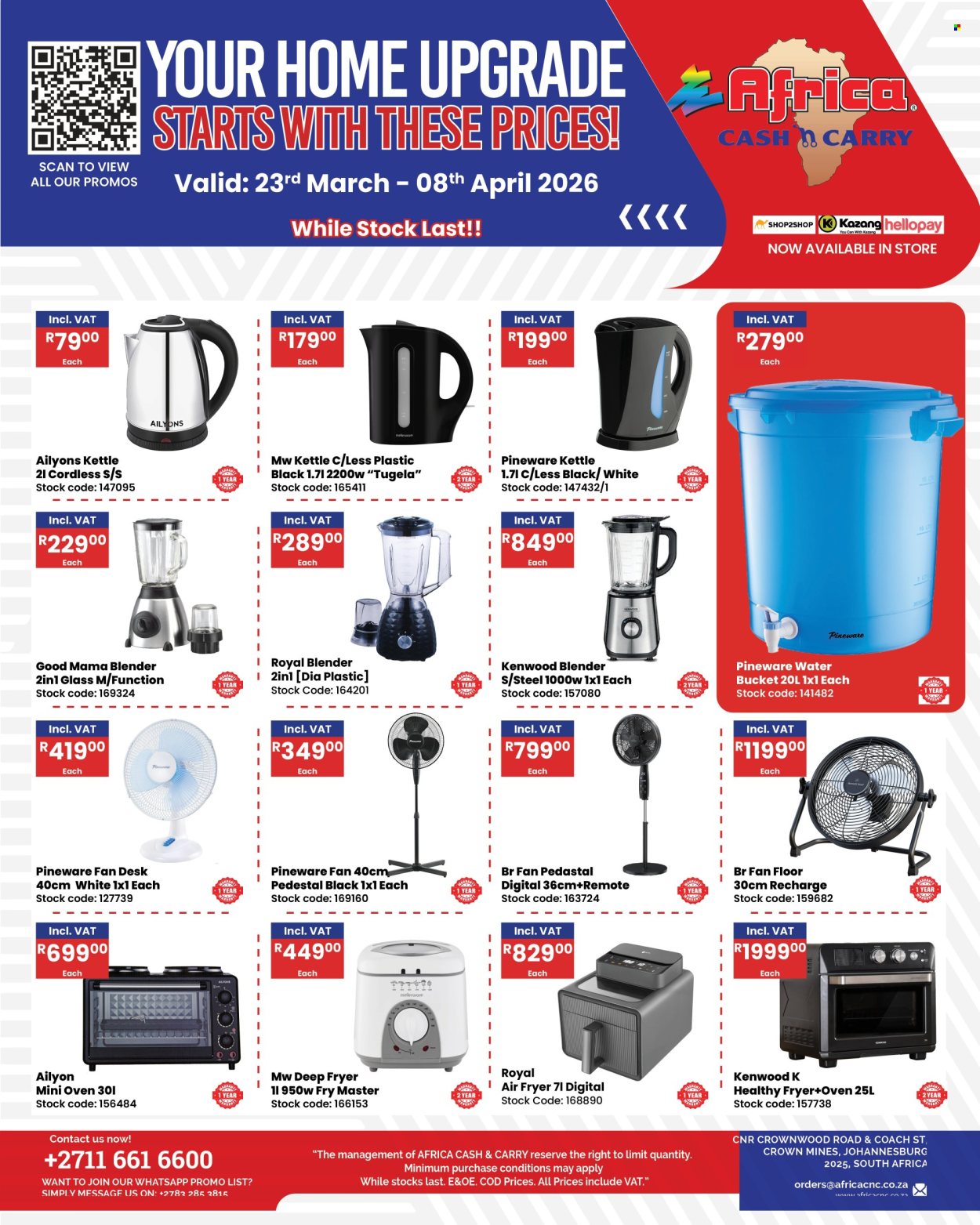 Africa Cash & Carry specials - 23/03/2026 - 08/04/2026. Page 1