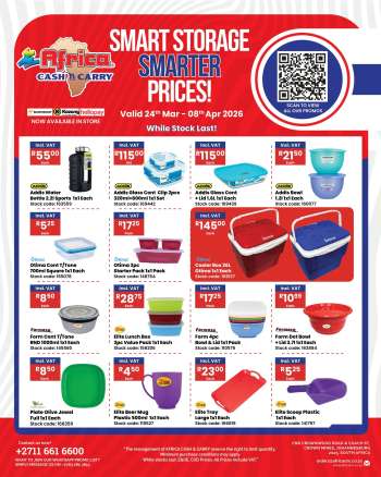Africa Cash & Carry catalogue  - 24/03/2026 - 08/04/2026.