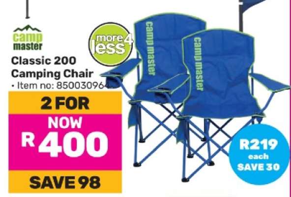 Camp Master Classic 200 Camping Chair